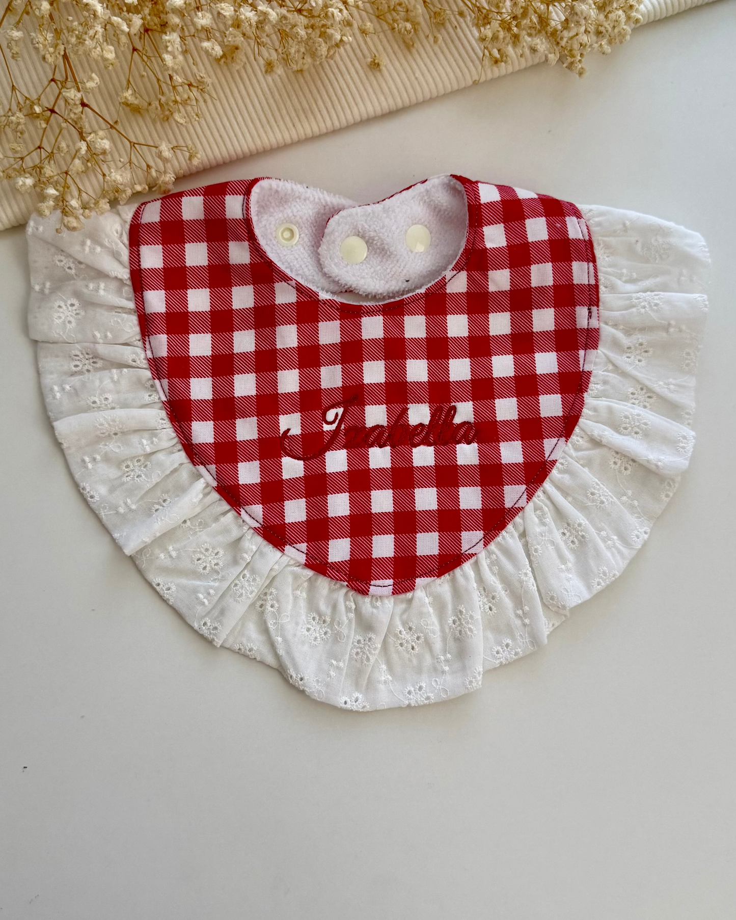 Christmas Bib-EMBROIDERY NOT INCLUDED