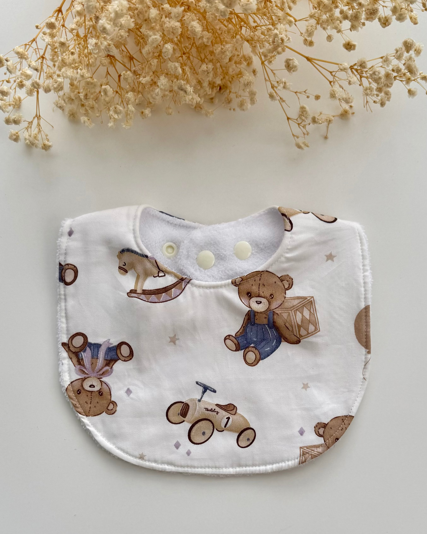 Little Henry Bib- Teddy Bear