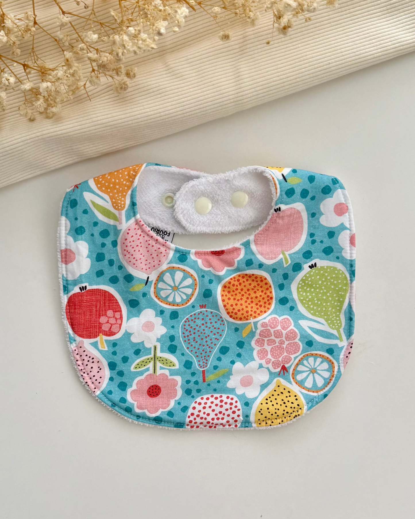 Faizah Dribble Bib- Tutti Fruity