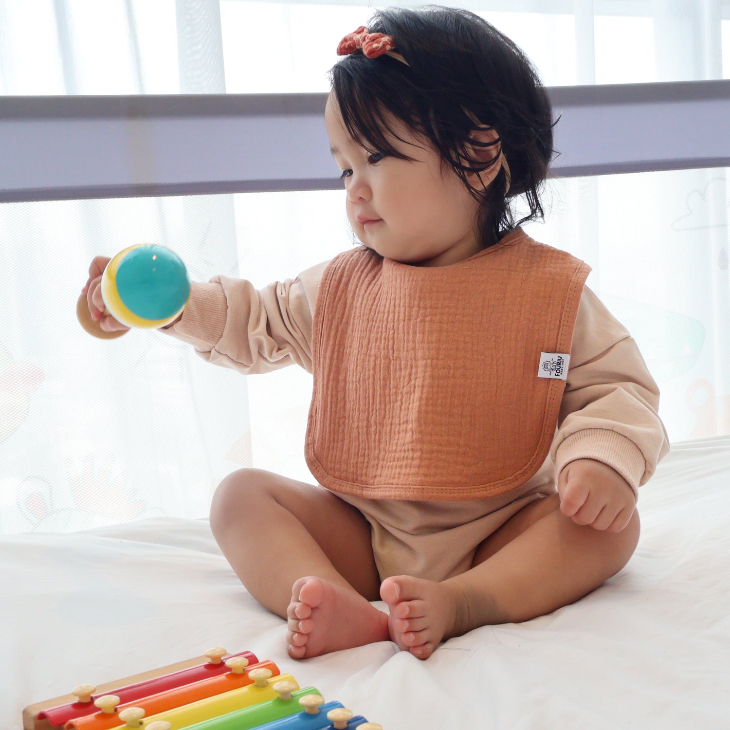 Muslin Cotton  Cuddle Bibs