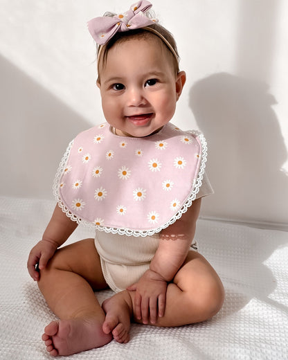 Sofia Baby Bib- Sweet Daisies