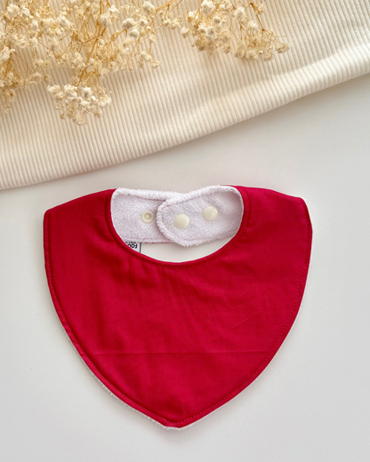 Little Henry Bib- Red