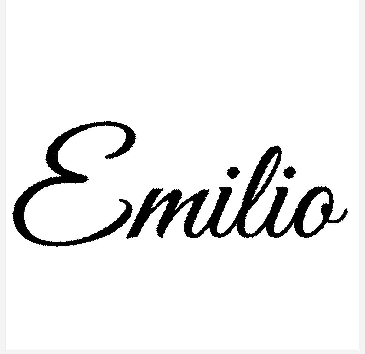 CHOOSE A FONT FOR NAME EMBROIDERY