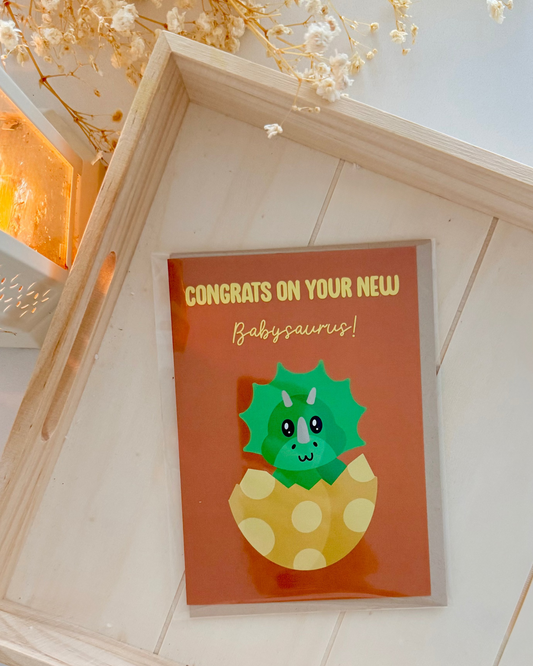 Fouriu Baby Shower Card