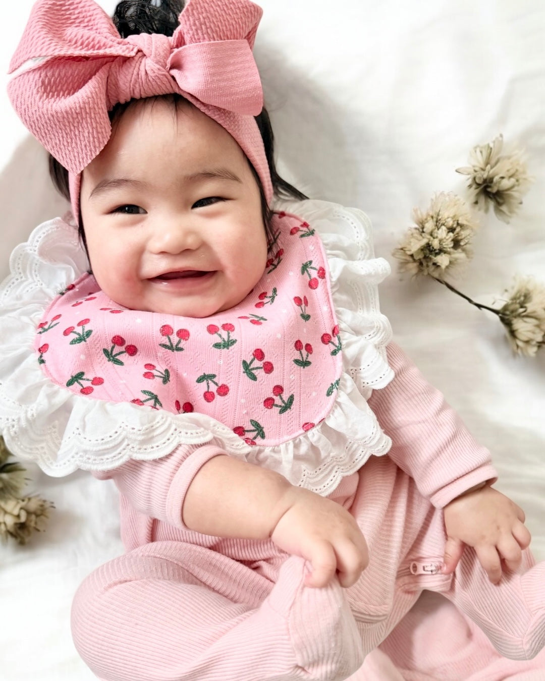 Sofia Frilly Bib- Im in to you