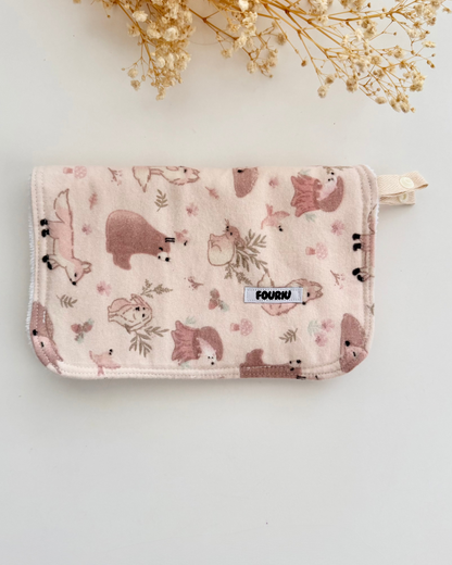 Handmade Baby Essential Gift Set- Woodland Animals Nude
