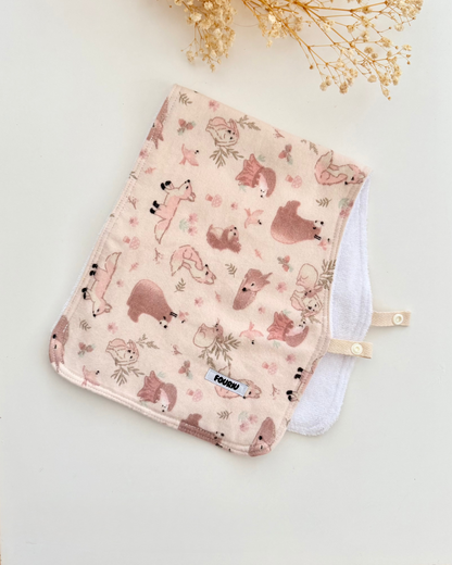 Handmade Baby Essential Gift Set- Woodland Animals Nude