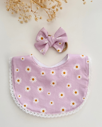 Sofia Baby Bib- Sweet Daisies