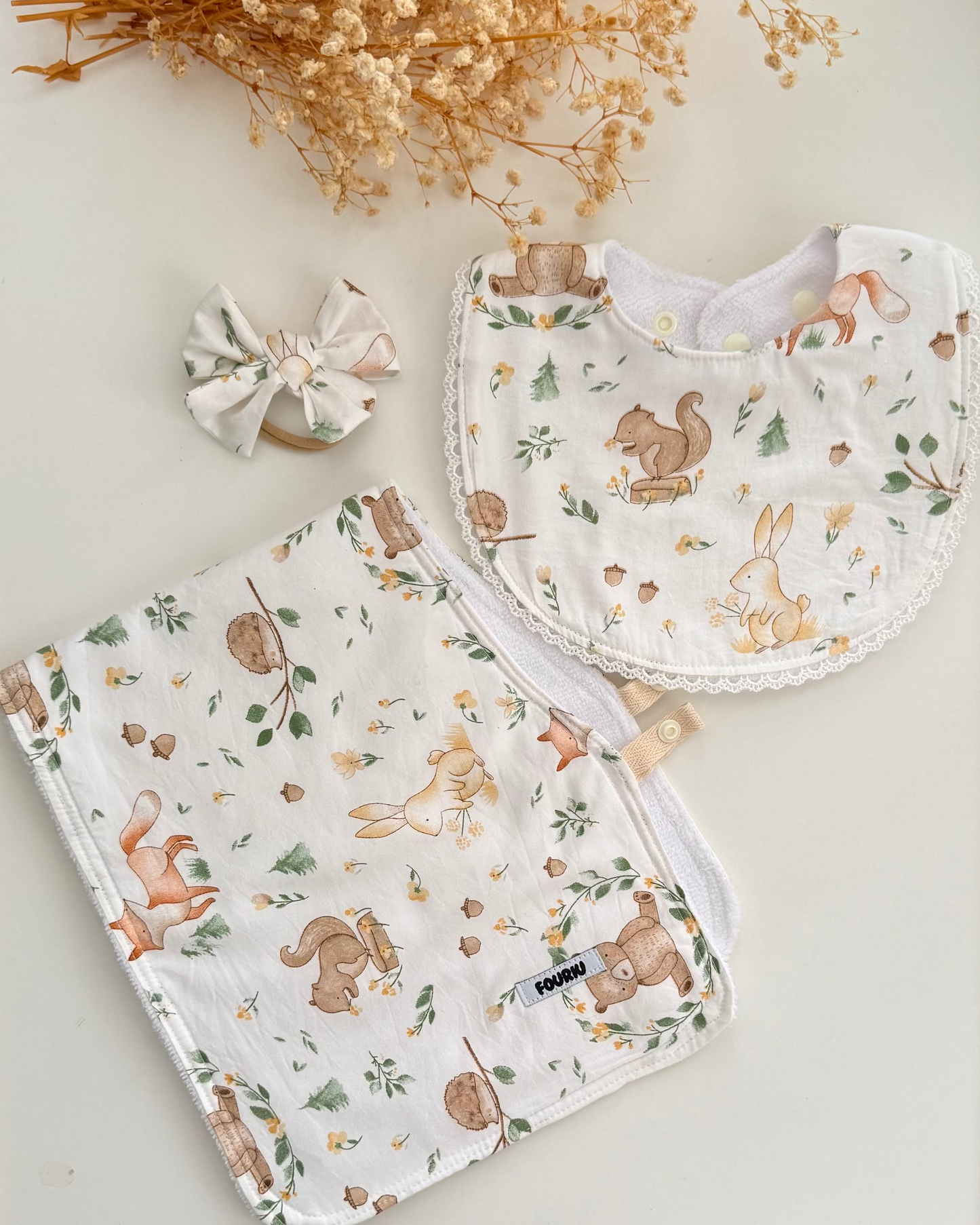 Baby Essential Bundle- Squirrels and Friends