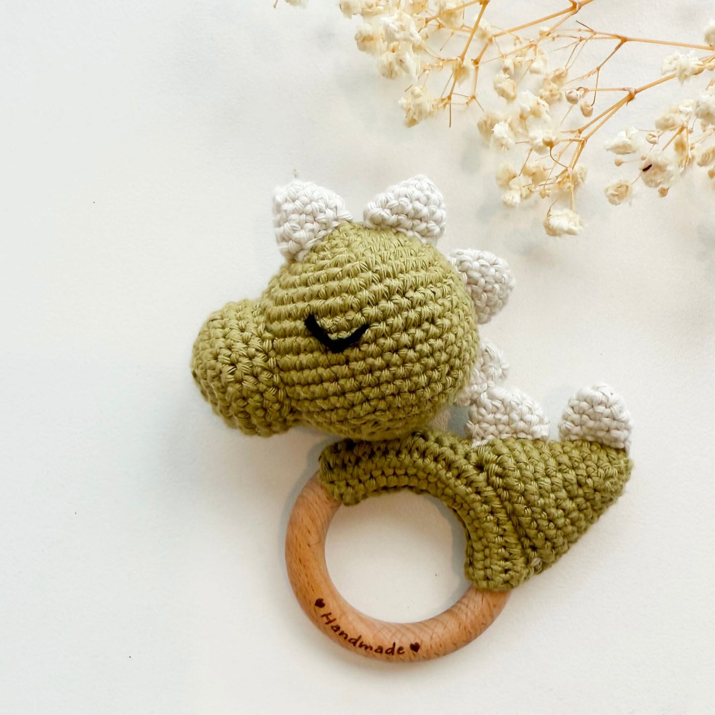 Dino Rattle / Teether- Finn