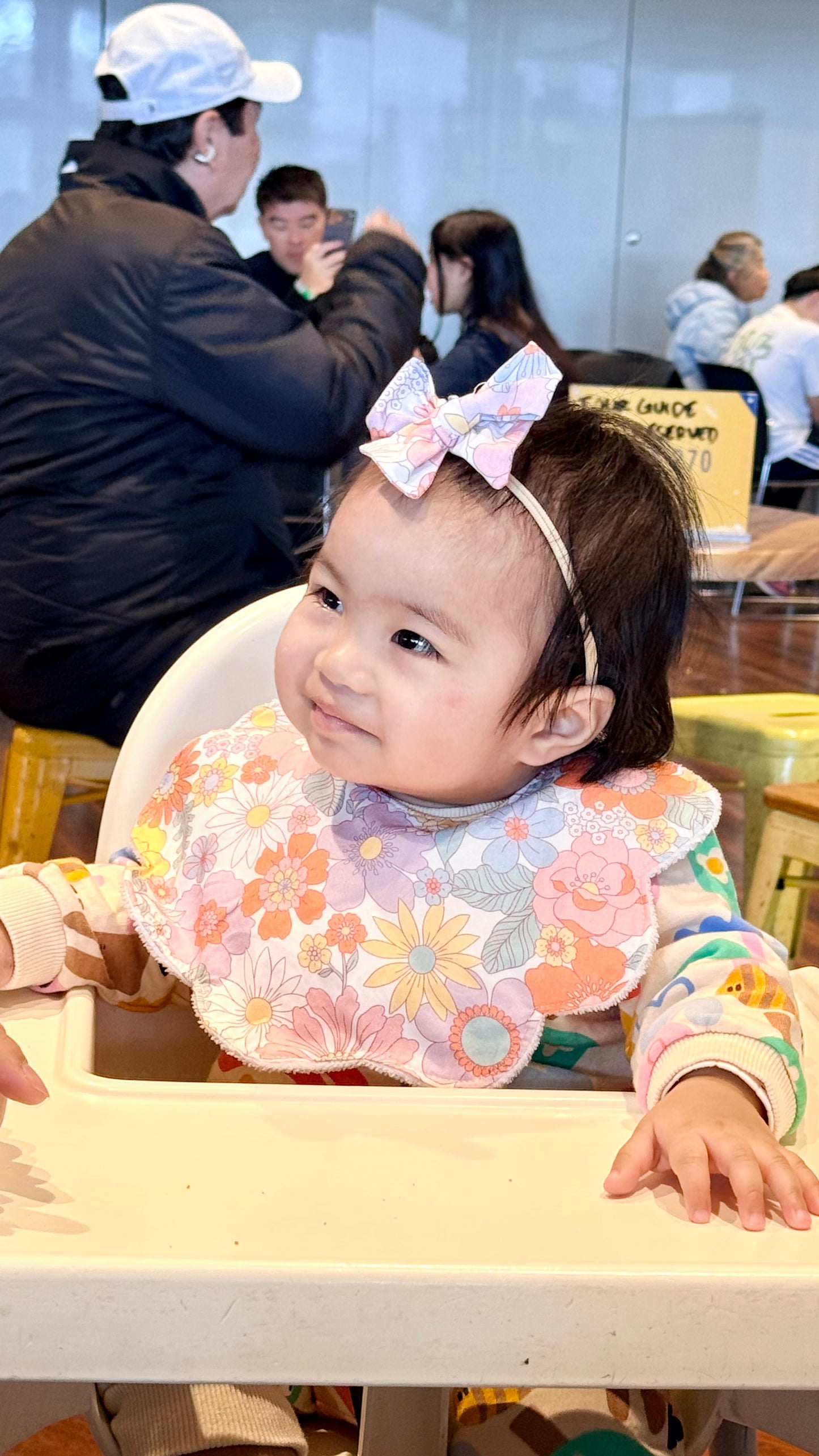 Farisha Scallop Bib-Sweet Marigold