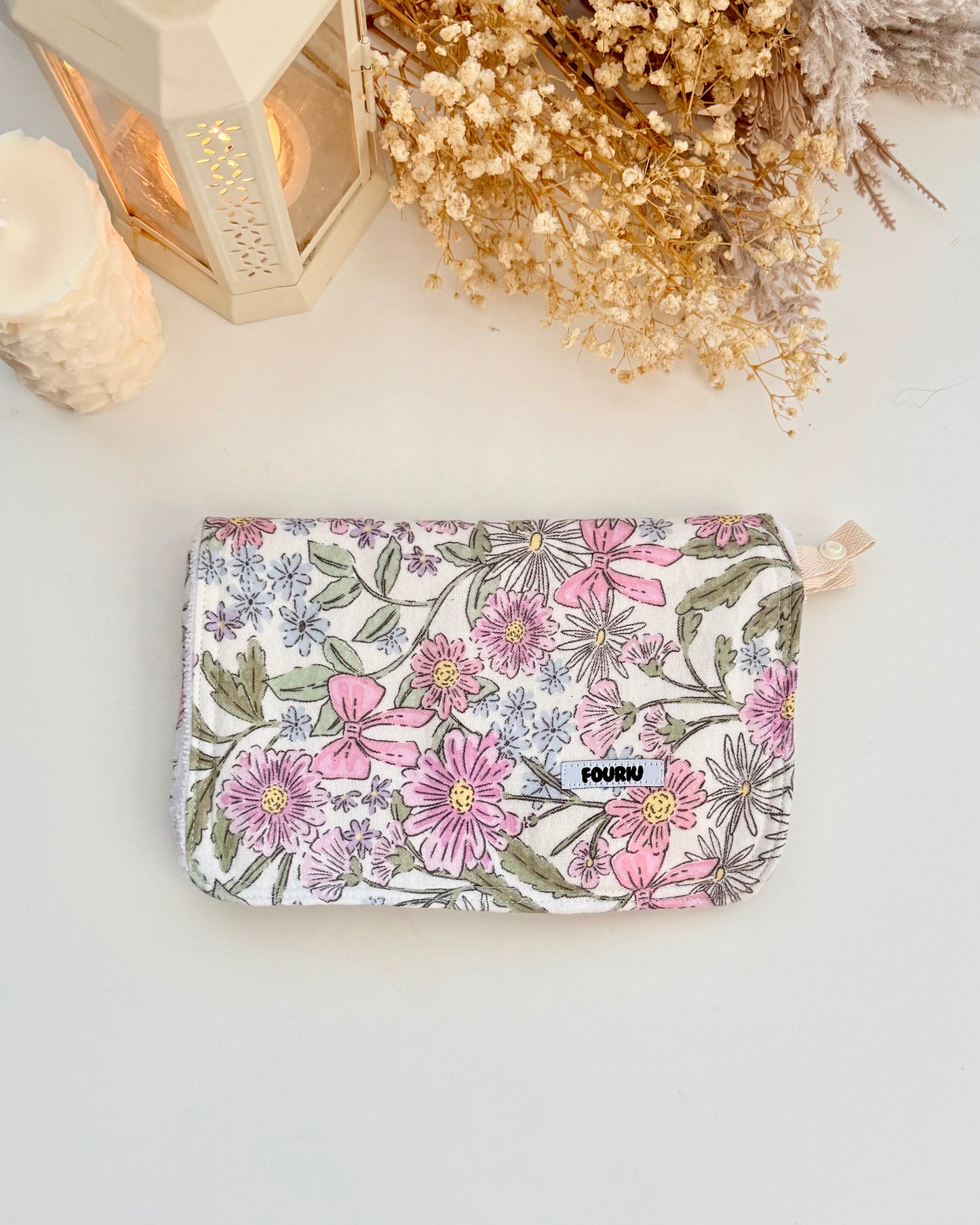Handmade Baby Essential Gift Set- Pink Magnolia (FREE SHIPPING)