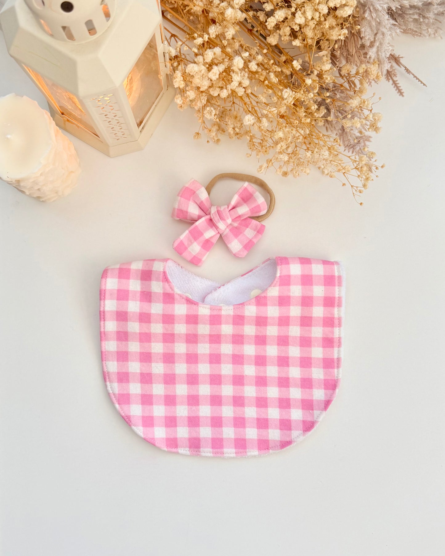 Handmade Baby Essential Gift Set- Pink Magnolia in U Shape(FREE SHIPPING)