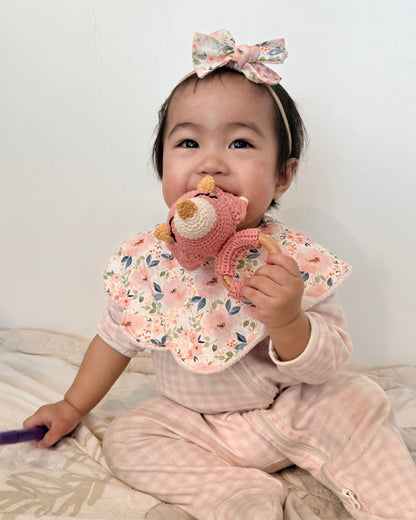 Baby Rattle/Teether - Trixie the Dino Rattle Teether