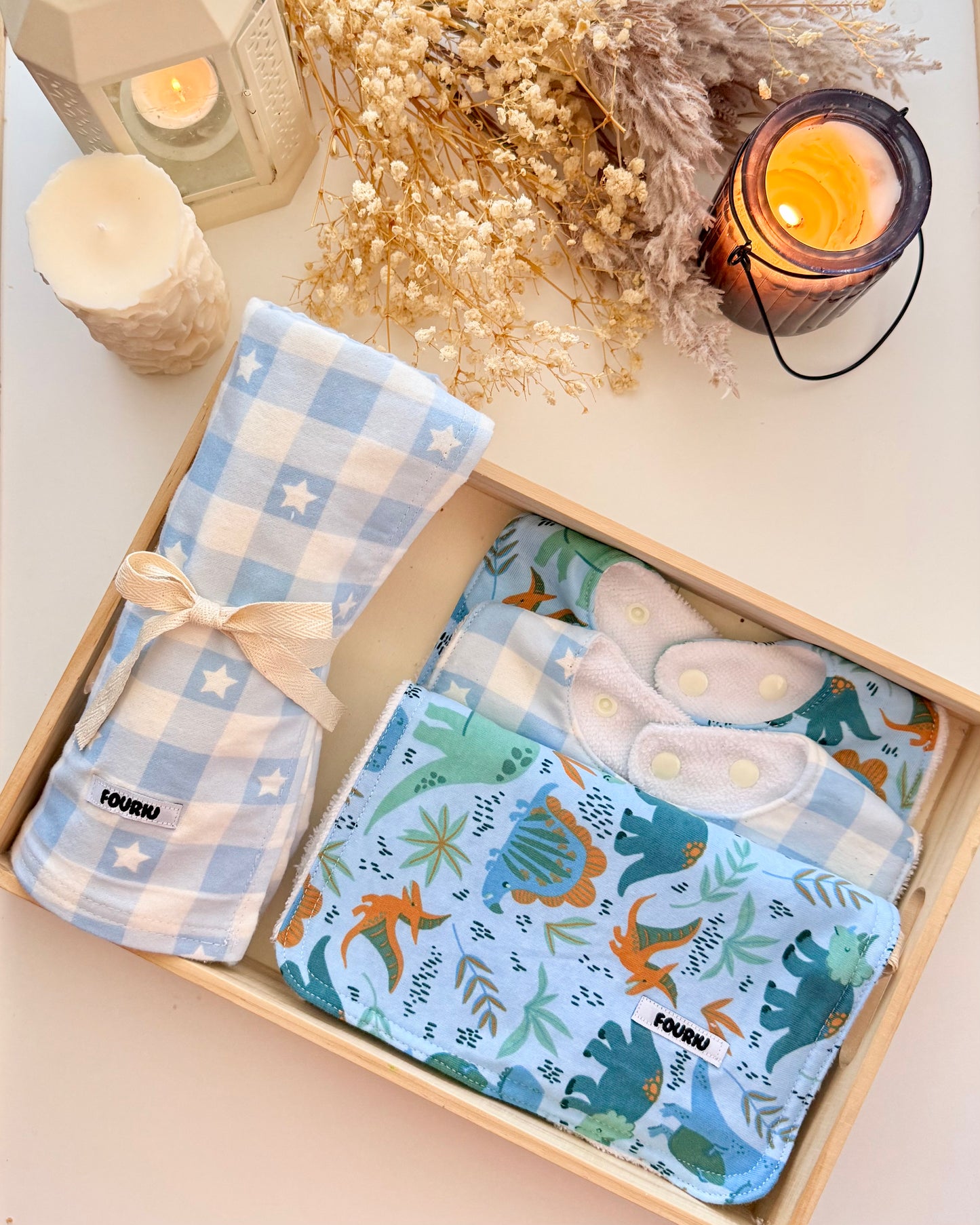 Handmade Baby Essential Gift Set- Rockstar (FREE SHIPPING)