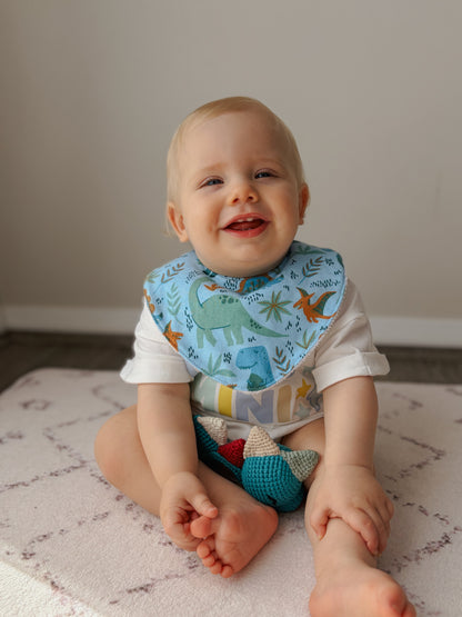 Little Henry Bib- Cheeky Dinos