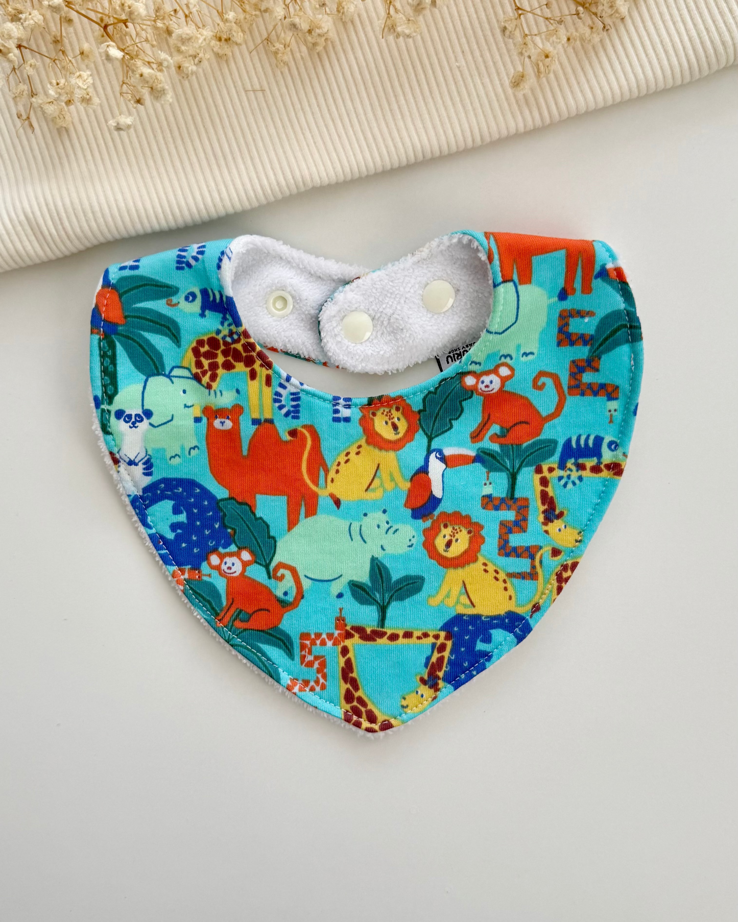 Little Henry Bib- Jungle Friends