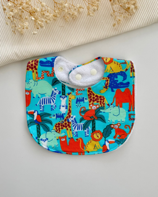 Little Henry Bib- Jungle Friends