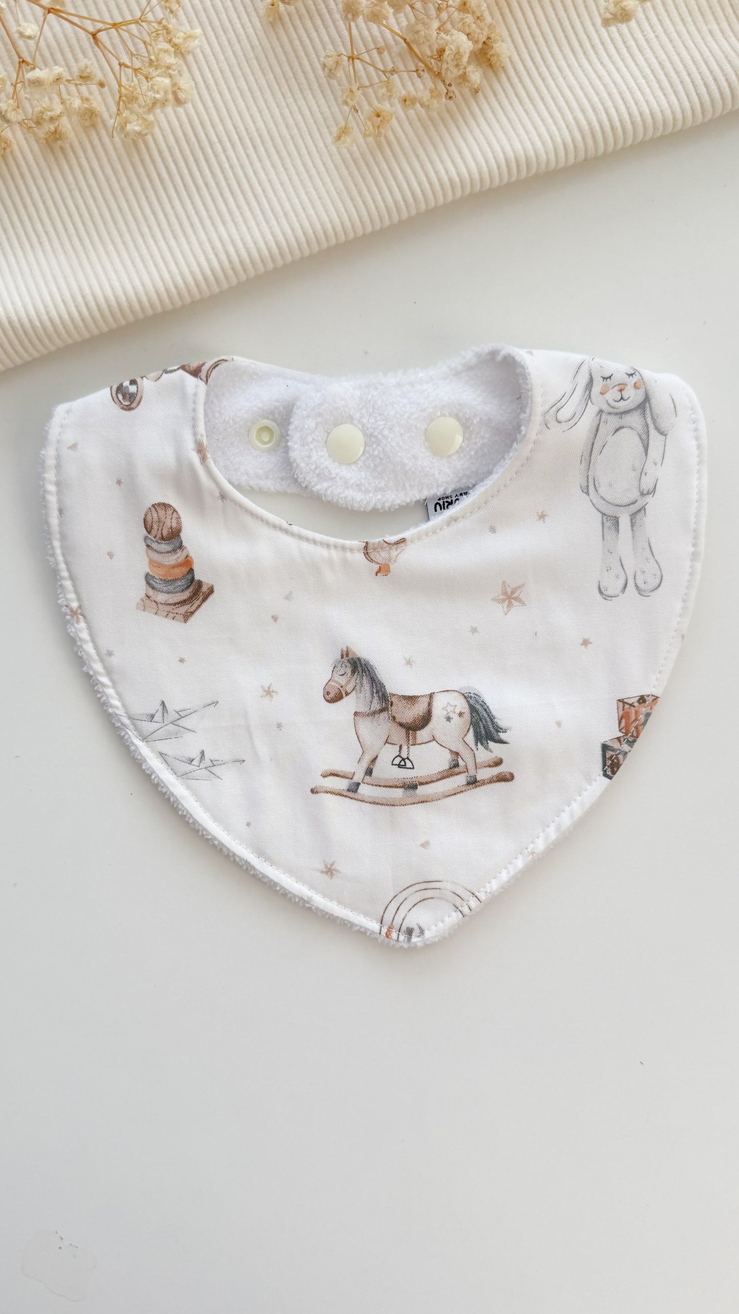 Little Henry Baby Bib- Wooden Toys