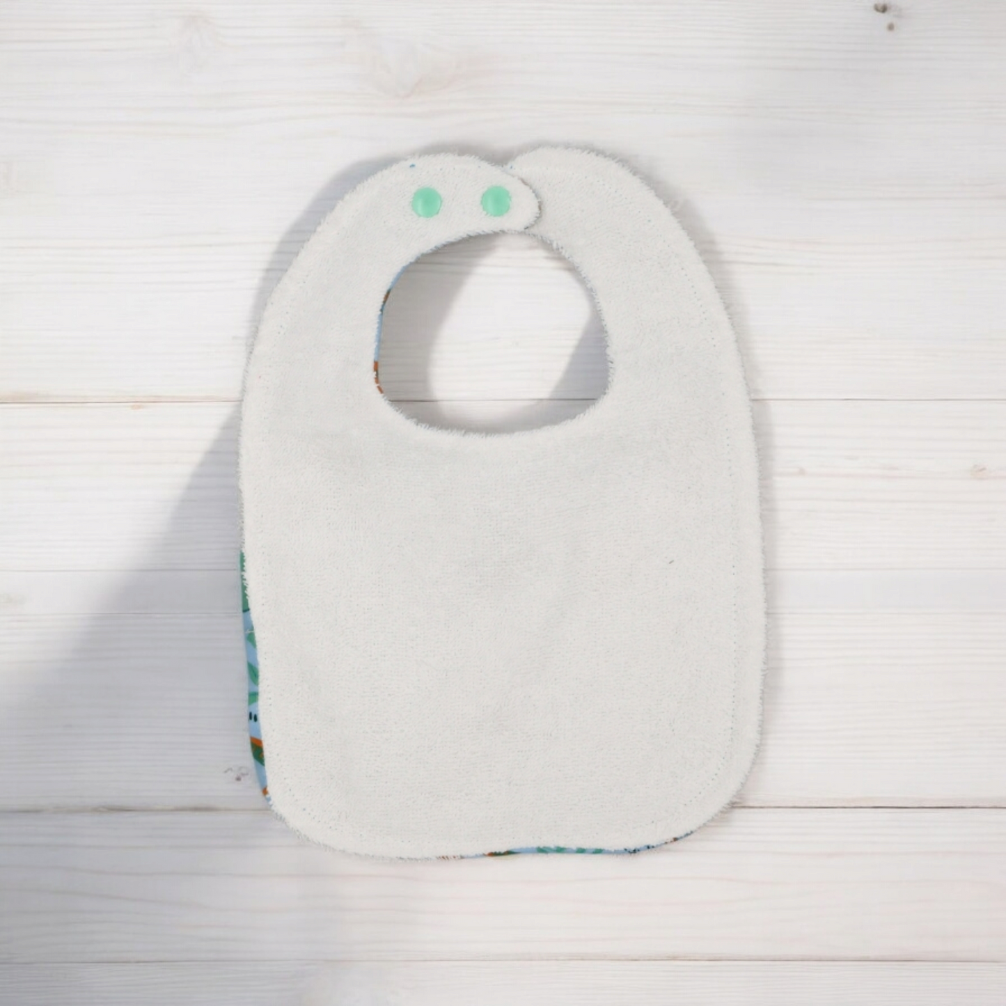 Fouriu Jersey Organic Cotton  Bib- Cheeky Dinosaur