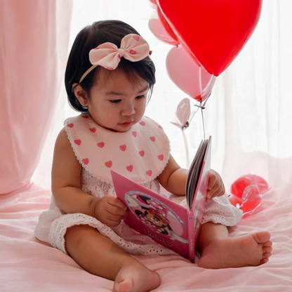 Sofia Laced Bib- Be Mine Set