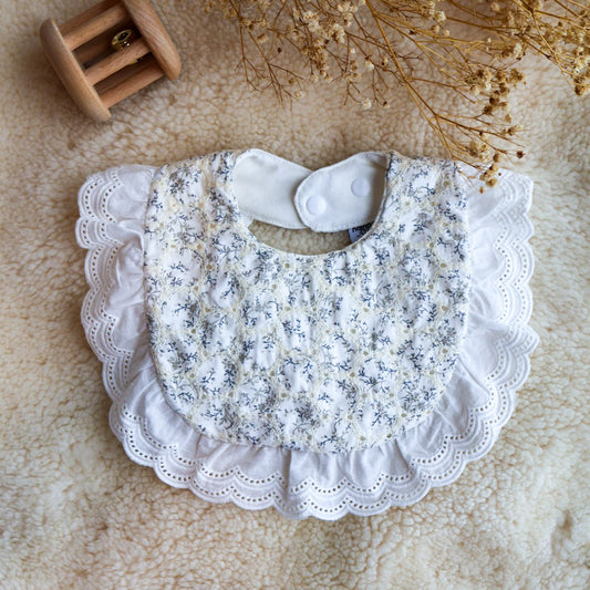 Sofia Frilly Bib- Floral
