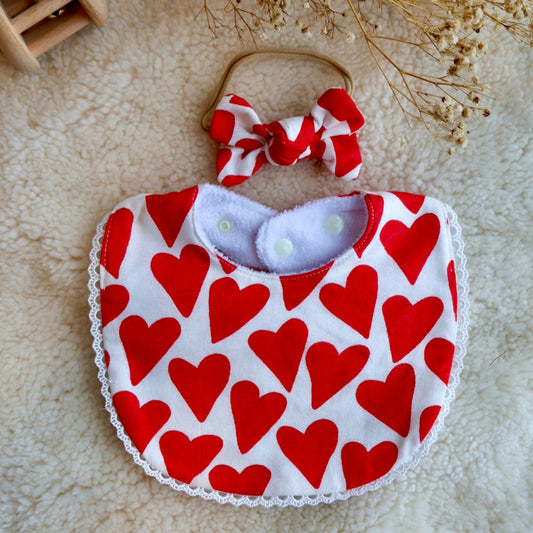 Sofia Laced Bib- Be Mine bundle