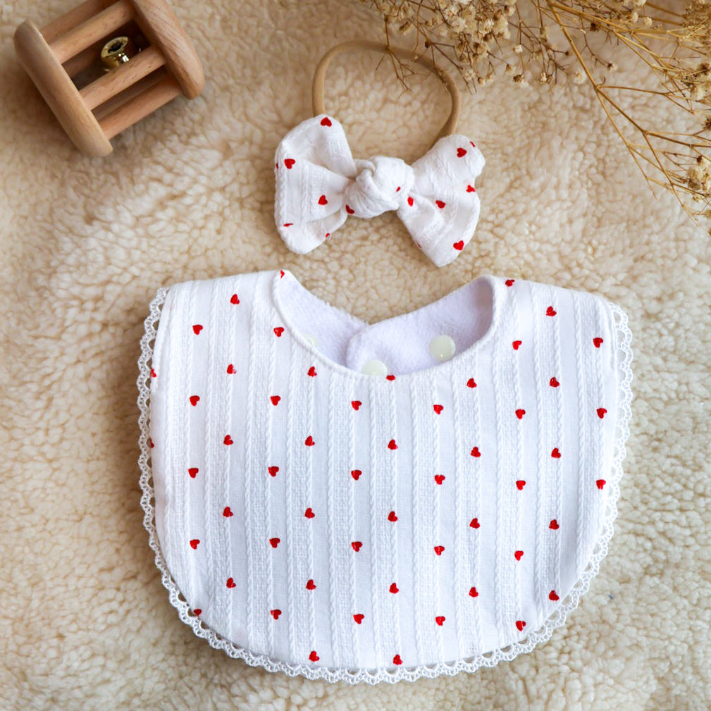 Sofia Laced Bib- Be Mine Set