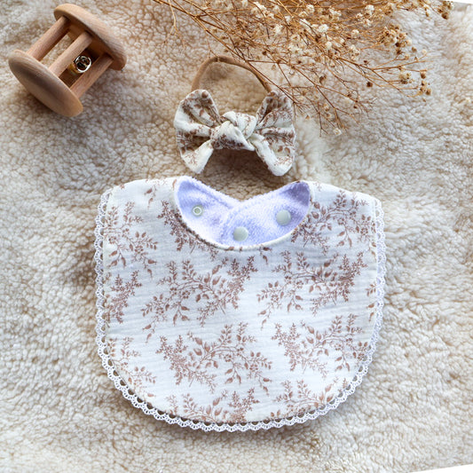 Sofia Laced Bib- Nanas Love Set