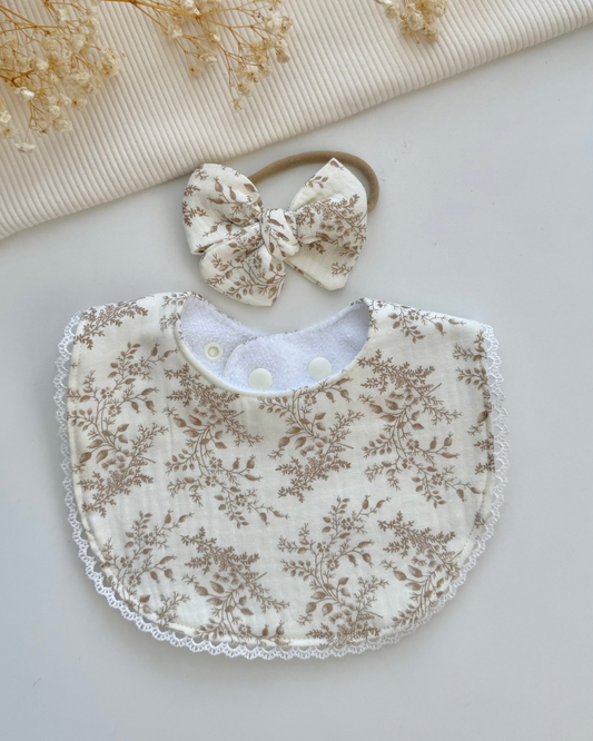 Sofia Laced Bib- Nanas Love Set