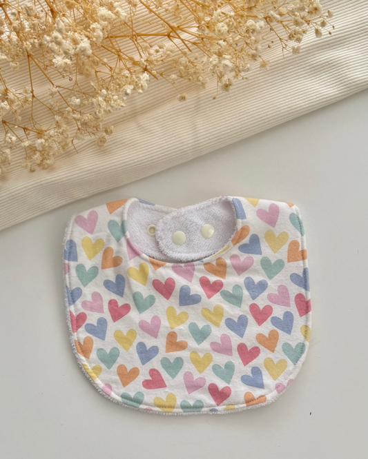 Faizah Dribble Bib- Heartburst