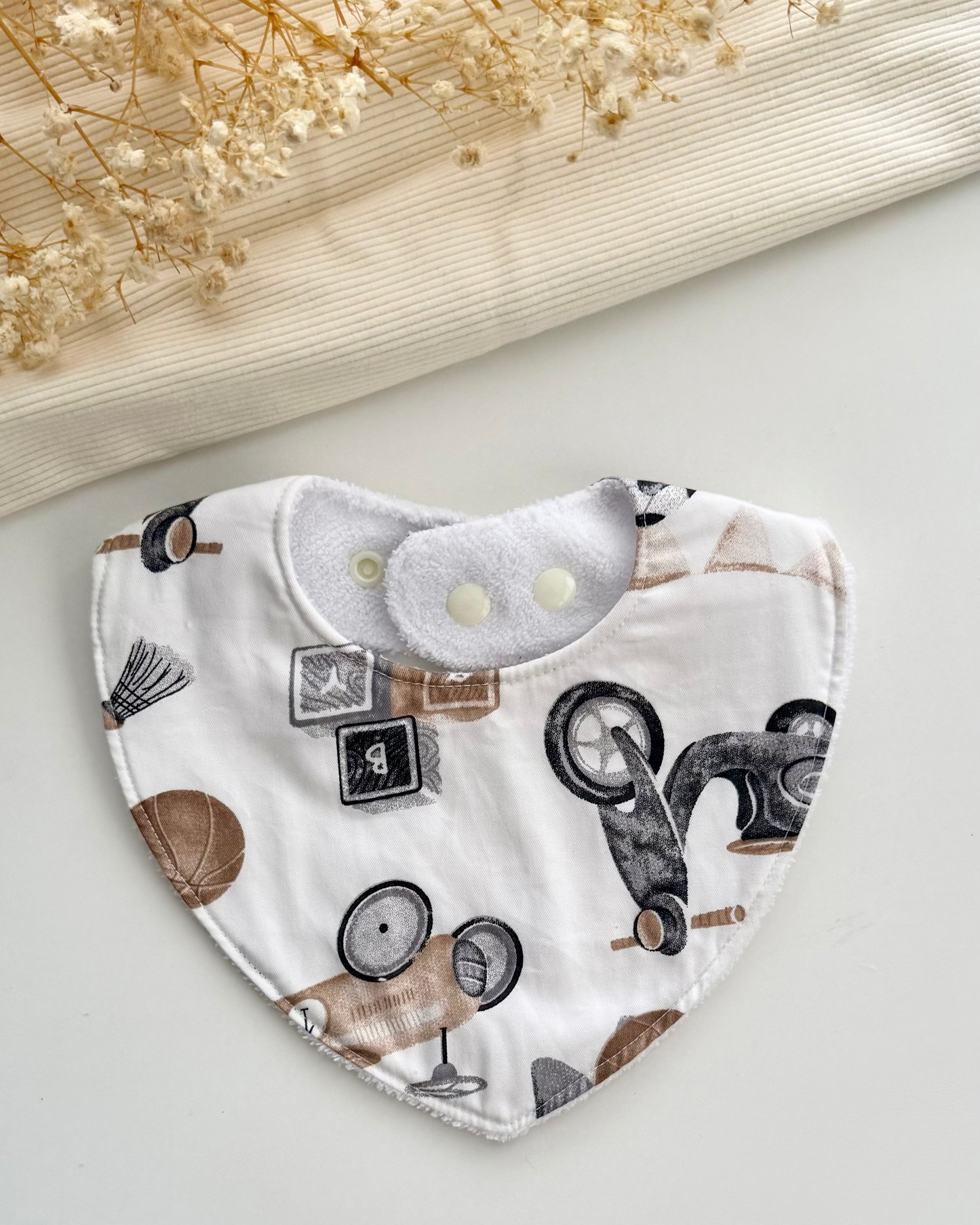 Little Henry Bib- Retro Boys World