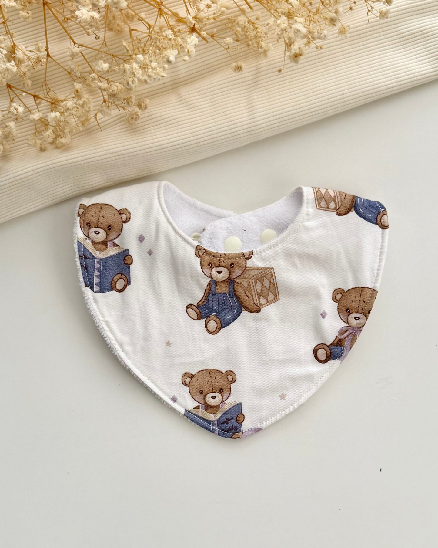 Little Henry Bib- Teddy Bear